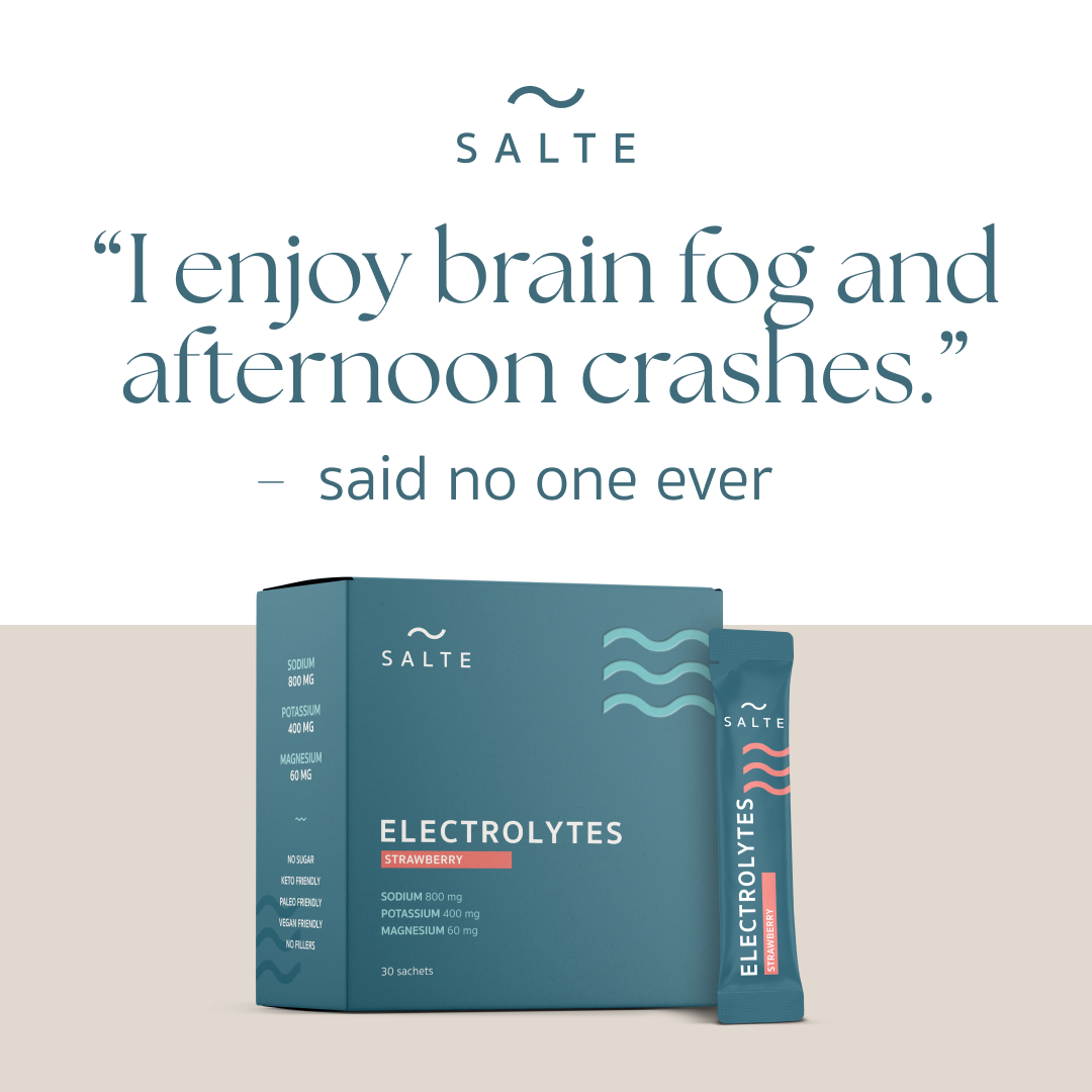 SALTE Norwegian Electrolyte - Unflavored Electrolyte 30 pack