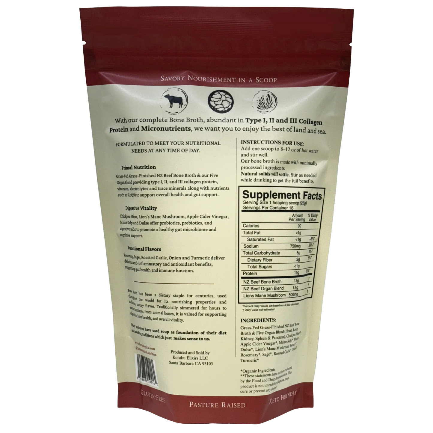Farmalogical® Bone Broth + Keto Brainz Nootropic Creamer **PRE-ORDER**