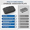 2025 Whole Body Vibration Plate Exercise Machine - Lymphatic Drainage, Weight Loss & Muscle Toning Fitness Platform with Resistance Bands, 450 lbs Capacity