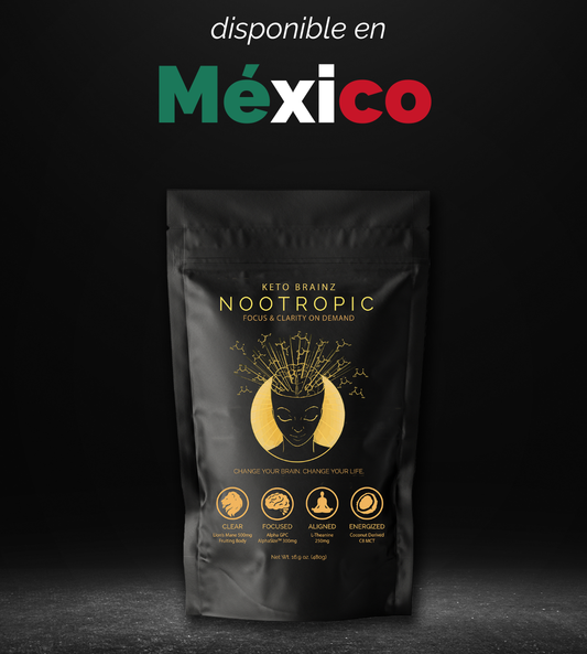 WE'RE GROWING! - Keto Brainz Nootropics Now Available in Mexico!