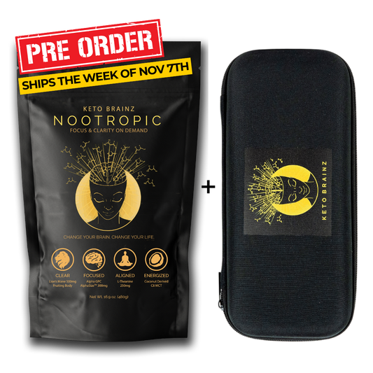 Keto Brainz Nootropic Creamer + Travel Kit!