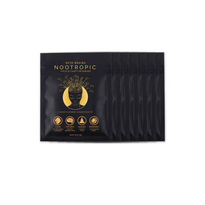 Keto Brainz Nootropic Creamer - 6 Travel Packets