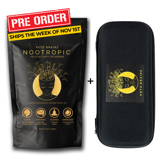 Keto Brainz Nootropic Creamer + Travel Kit!