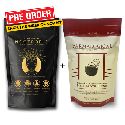 Farmalogical® Bone Broth + Keto Brainz Nootropic Creamer