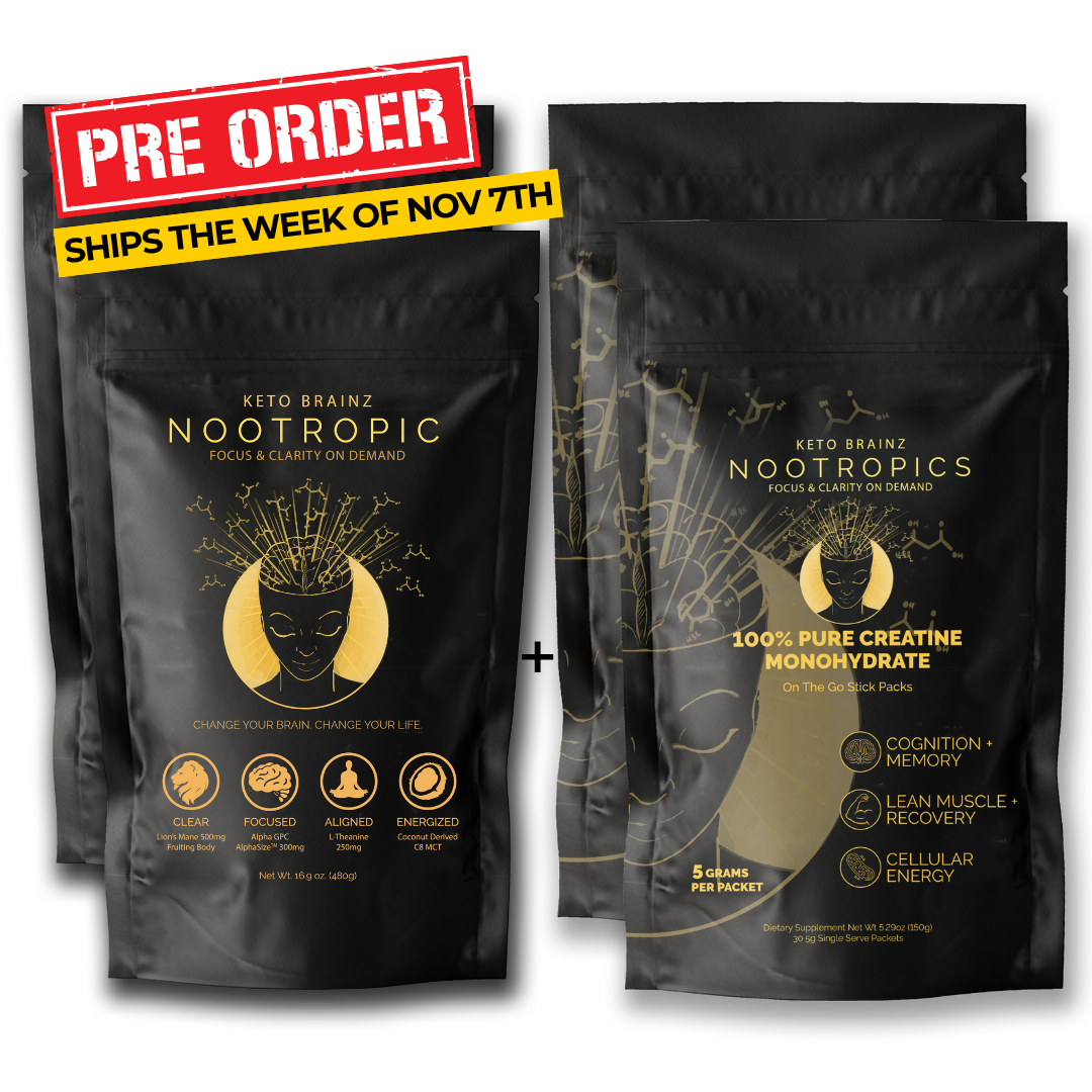 2 Pack Keto Brainz + 2 Pack Creatine