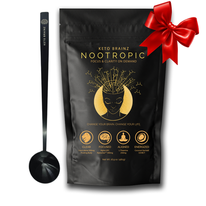 KBZ Long Handled Spoon+ Keto Brainz Nootropic Creamer