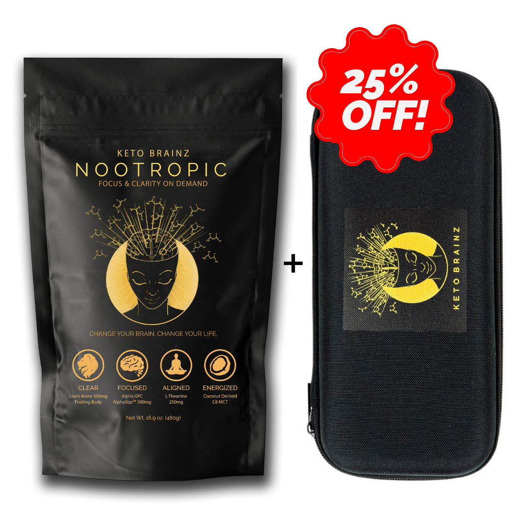 Keto Brainz Nootropic Creamer + Travel Kit!