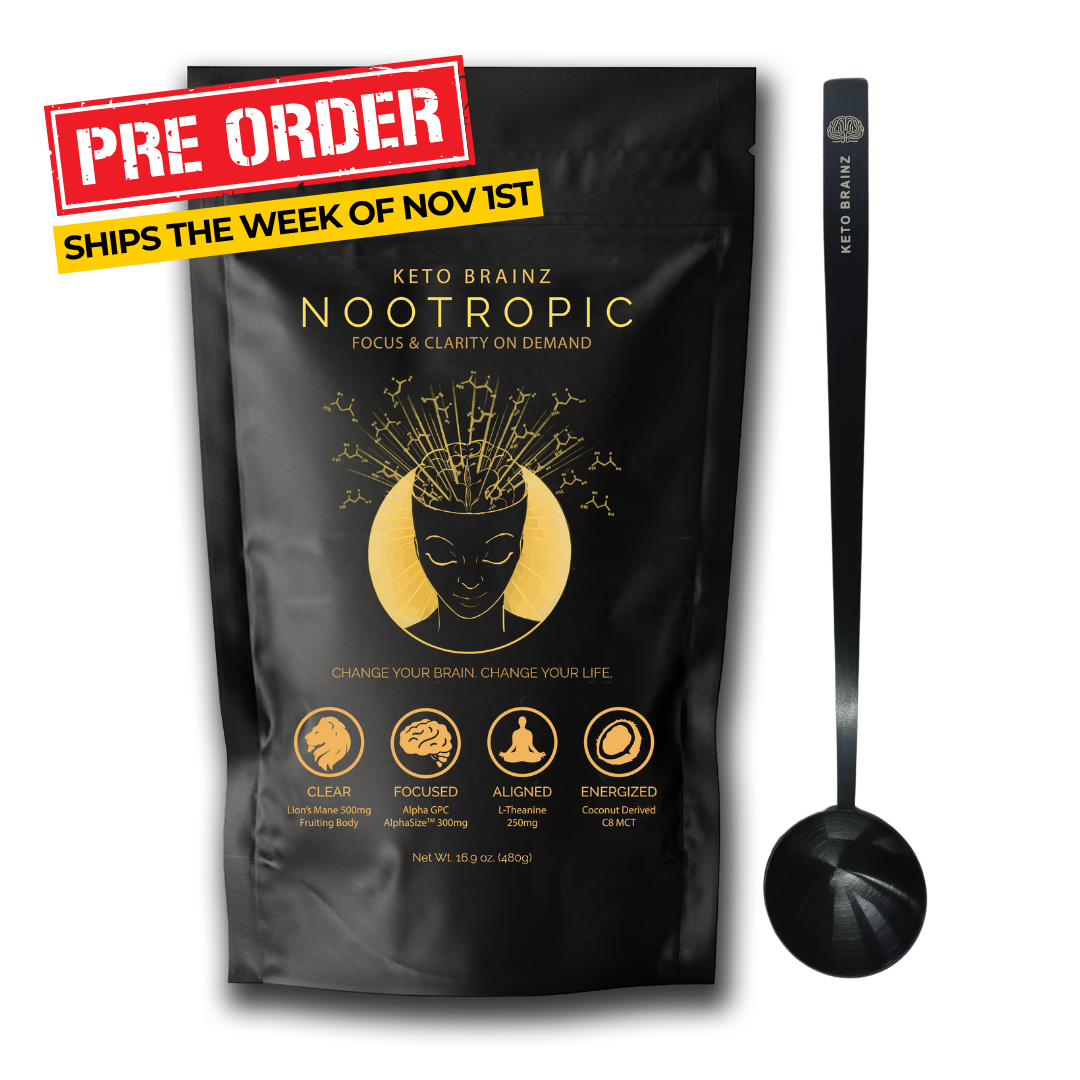 KBZ Long Handled Spoon+ Keto Brainz