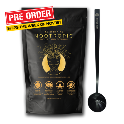 KBZ Long Handled Spoon+ Keto Brainz