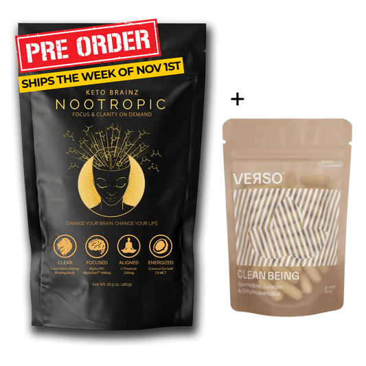 VERSO Clean Being + Keto Brainz Nootropic Creamer