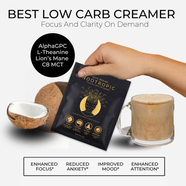 Sugar Free Creamer Keto - Buy Keto Brainz Nootropics