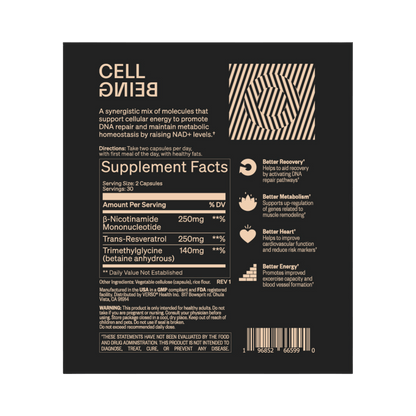 VERSO CELL BEING NMN + CLEAN BEING SPERMIDINE