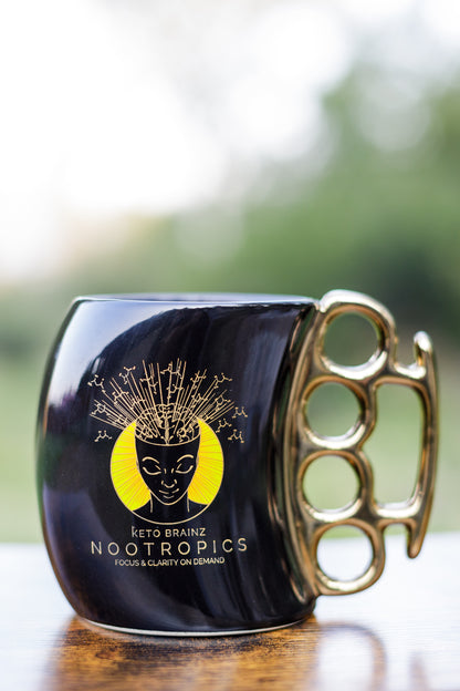 Keto Brainz Brass Knuckle Mug **PRE-ORDER**