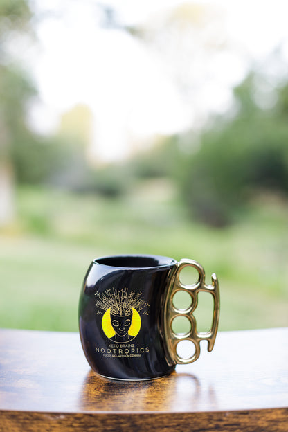 Keto Brainz Brass Knuckle Mug **PRE-ORDER**