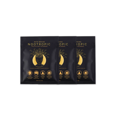 3 Keto Brainz Nootropic Creamer - Travel Packets **PRE-ORDER**