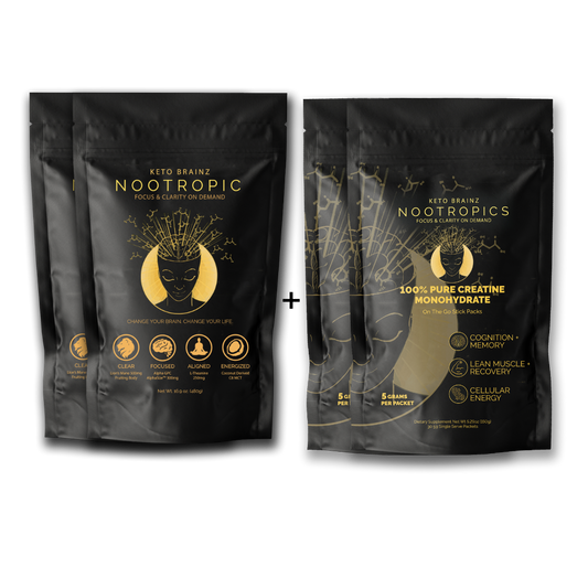 2 Pack Keto Brainz + 2 Pack Creatine