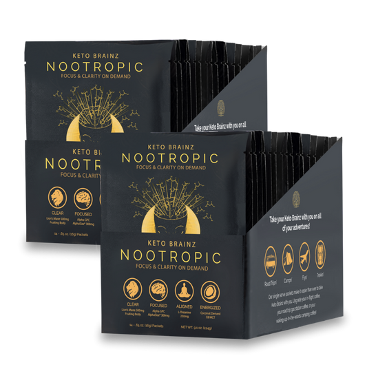 Keto Brainz Single Serve Packets: Two 14ct Boxes **PRE-ORDER**