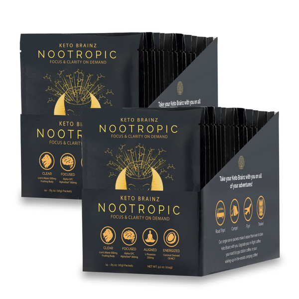 Brainz Single Serve Packets - 14ct Box – Keto Brainz Nootropics
