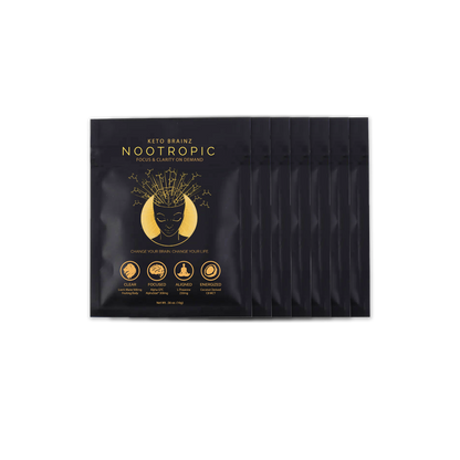 6 Keto Brainz Nootropic Creamer Travel Packets **PRE-ORDER**