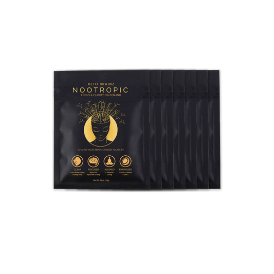 6 Keto Brainz Nootropic Creamer Travel Packets