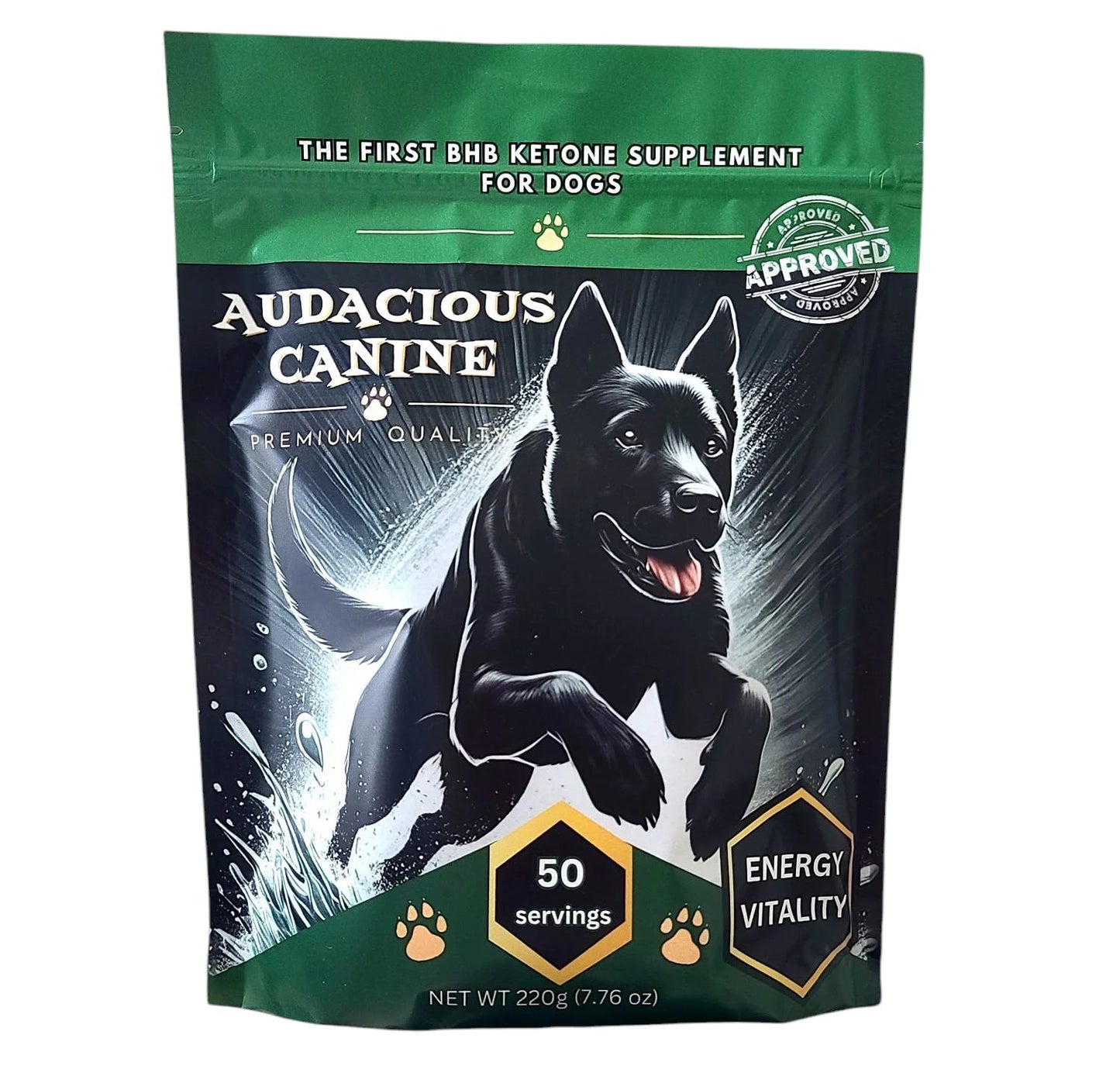 Audacious Canine - BHB Supplement For Dogs