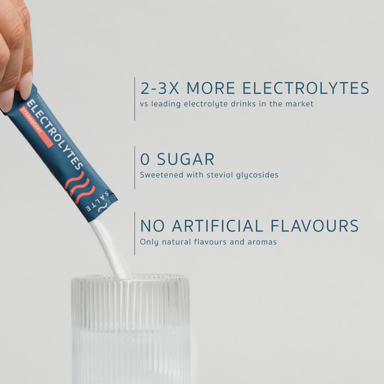 SALTE Norwegian Electrolyte - Strawberry Electrolyte 30 pack