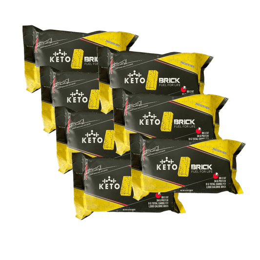 product image 7 pack of nootropic icing keto brick by keto savage