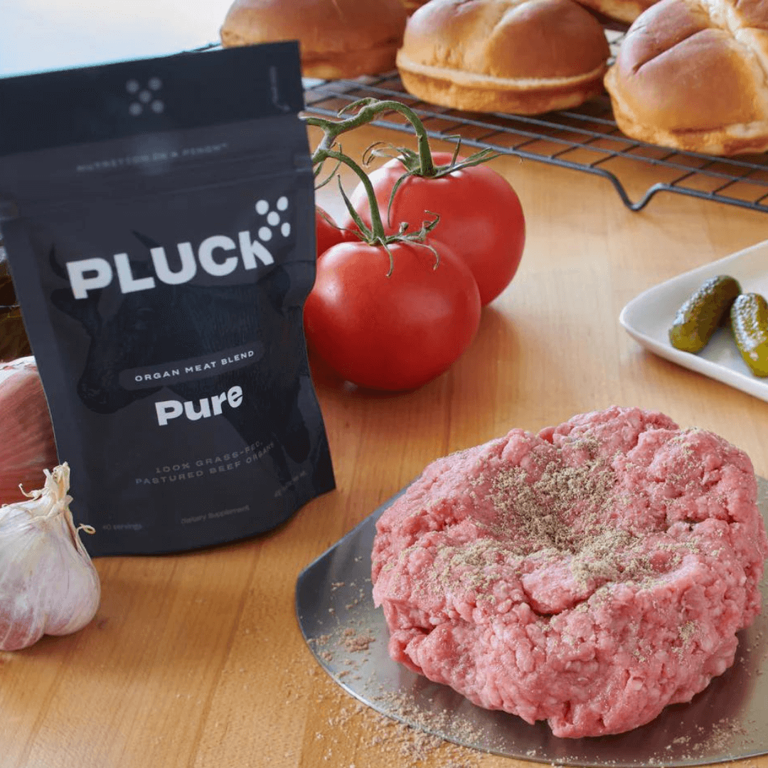 PLUCK Pure 100% Grass Fed Organ Meat Blend