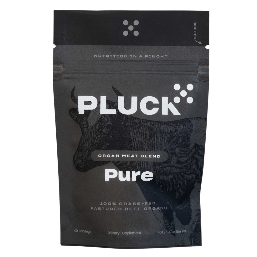 PLUCK Pure 100% Grass Fed Organ Meat Blend